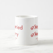 Gehuwd en Merry | Eerste kerstfeest Koffiemok (Center)