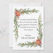 Gehuwd en Merry. - Weddenfoto - Twee zijdes (Achterkant)