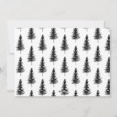 Gehuwd en vrolijk | Eerste kerstfoto Feestdagenkaart (Achterkant)