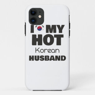 Gehuwd Hot Korea Man Ik hou van mijn hot-Koreaans  Case-Mate iPhone Case