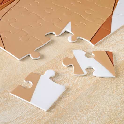 Gehuwd in de kunst van Pop Art Legpuzzel (Zijkant)