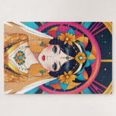 Gehuwd in de kunst van Pop Art Legpuzzel (Horizontaal)