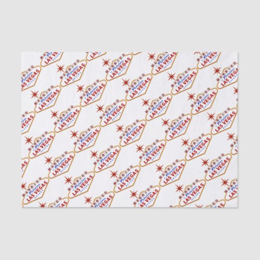 Gehuwd in Fabulous Las Vegas, Nevada neon-teken Tissuepapier (Voorkant)