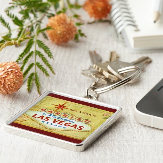 Gehuwd in Fabulous Las Vegas -  Sleutelhanger (Zijkant)