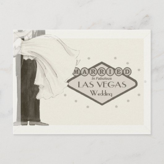 Gehuwd in het Briefkaart van Fabulous Las Vegas (Voorkant)