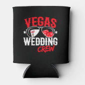 Gehuwd in Las Vegas - Vegas Wedding Party Blikjeskoeler (Voorkant)