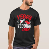 Gehuwd in Las Vegas - Vegas Wedding Party T-shirt (Voorkant)