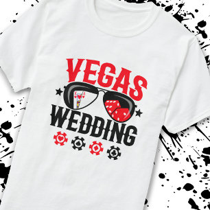 Gehuwd in Las Vegas - Vegas Wedding Party T-shirt