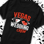 Gehuwd in Las Vegas - Vegas Wedding Party T-shirt