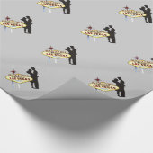Gehuwd in Las Vegas wrapping Paper Cadeaupapier (Hoek)