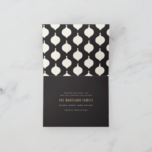 gehuwd kerstfeest aankondiging (Binnen)