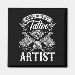 Gehuwd met de beste Tattoo artistieke vrouw of ech Magneet