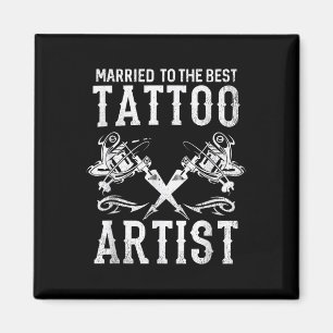 Gehuwd met de beste Tattoo artistieke vrouw of ech Magneet