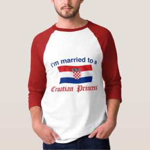 Gehuwd met een Kroatische prinses T-shirt