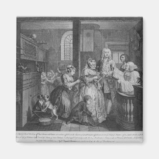 Gehuwd met een oude meid magneet