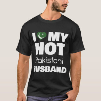 Gehuwd met Hot Pakistan Ik hou van mijn Hot Pakist T-shirt