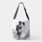 Gehuwd raken crossbody tas