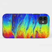 Gehuwd regenboogkunstwerk prachtig Case-Mate iPhone case (Achterkant (horizontaal))