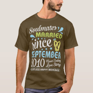 Gehuwd sinds september 2010 Nooit eindigend met 12 T-shirt
