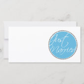 Gehuwde aankondigingskaarten aankondiging (Voorkant)