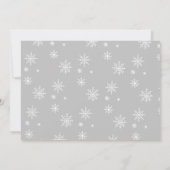 Gehuwde en heldere Pas getrouwd met kerstmis Feestdagenkaart (Achterkant)