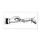  gehuwde handschoenen Rubber Art Stamp Rubberstempel (Afrduk)