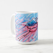 Gehydrateerde Flamingo Koffiemok (Voorkant links)