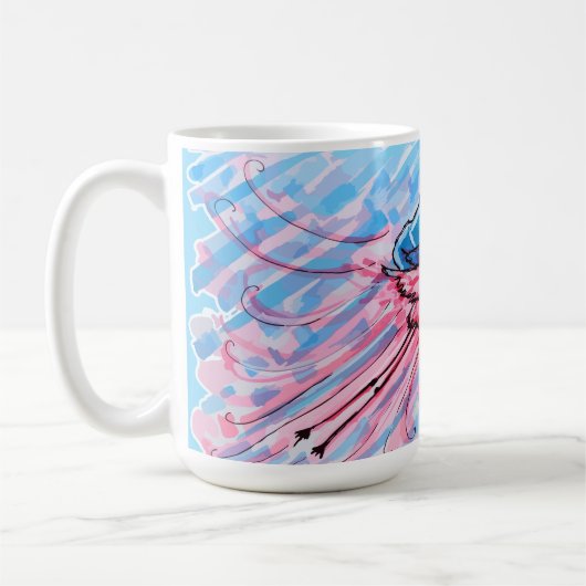Gehydrateerde Flamingo Koffiemok (Links)