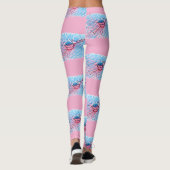 Gehydrateerde Flamingo Leggings (Achterkant)
