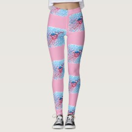 Gehydrateerde Flamingo Leggings