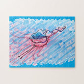Gehydrateerde Flamingo Legpuzzel (Horizontaal)
