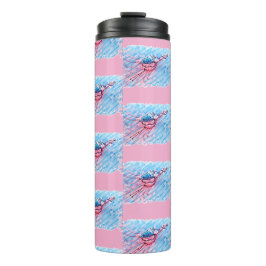 Gehydrateerde Flamingo Thermosbeker