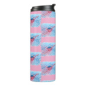 Gehydrateerde Flamingo Thermosbeker (Gedraaid links)