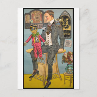 Gehypnotiseerd door de kapitein van Puppet Briefkaart