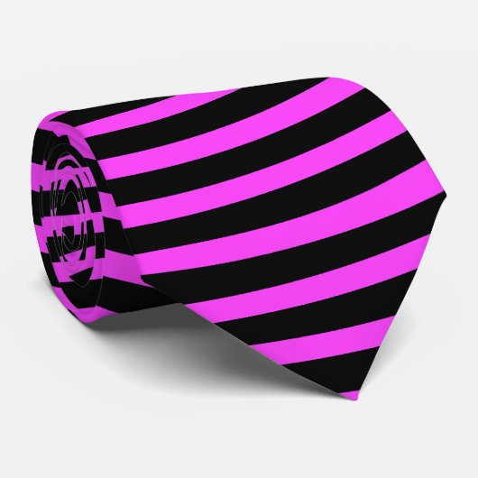 Gehypnotiseerd Roze Stropdas (Opgerold)
