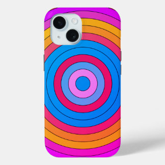 Gehypnotiseerd (ultraviolet) iPhone 15 case
