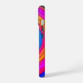 Gehypnotiseerd (ultraviolet) iPhone 15 case (Linkerkant)