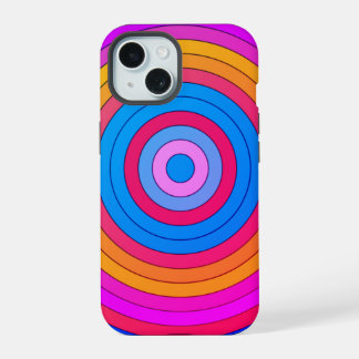 Gehypnotiseerd (ultraviolet) iPhone 15 case