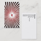 Gehypnotiseerd Visitekaartje (Voorkant / Achterkant)