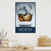 Geïceerde Drink Poster (Keuken)