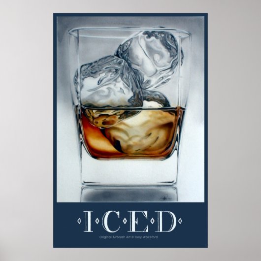Geïceerde Drink Poster (Voorkant)