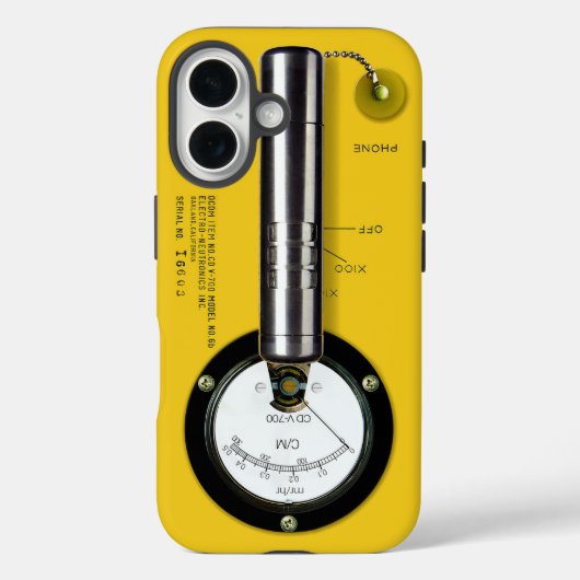 Geiger Counter CD V-700 Case-Mate iPhone Case (Achterkant)