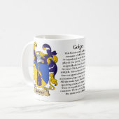 Geiger, de Oorsprong, de Betekenis en de Mok Crest (Voorkant links)