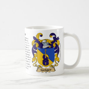Geiger, de Oorsprong, de Betekenis en de Mok Crest