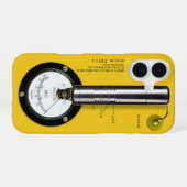 Geigerteller CD V-700 iPhone 16 Hoesje (Achterkant horizontaal)