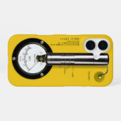Geigerteller CD V-700 iPhone 16 Hoesje (Achterkant horizontaal)