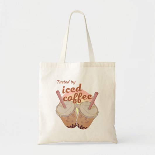 geijkte koffie, cadeau van geijkte koffieliefhebbe tote bag (Voorkant)