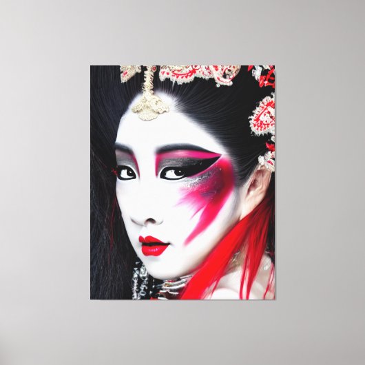 Geiko Canvas Print (Voorkant)