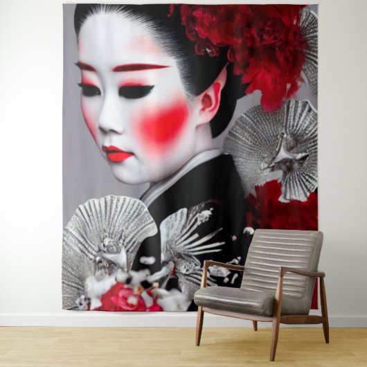 Geiko Tapestry Wandkleed (In situ)