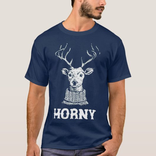 Geile rendieren t-shirt (Voorkant)